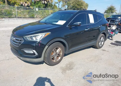 2018 Hyundai Santa Fe Sport 2.4L z USA, uszkodzony, nr VIN 5NMZUDLB2JH066051